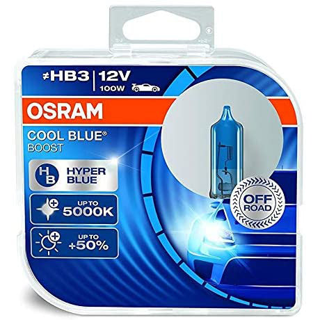 FOCO 9005 COOL BLUE BOOST 100W 12V OSRAM DUOBOX - 69005CBB-HCB-2