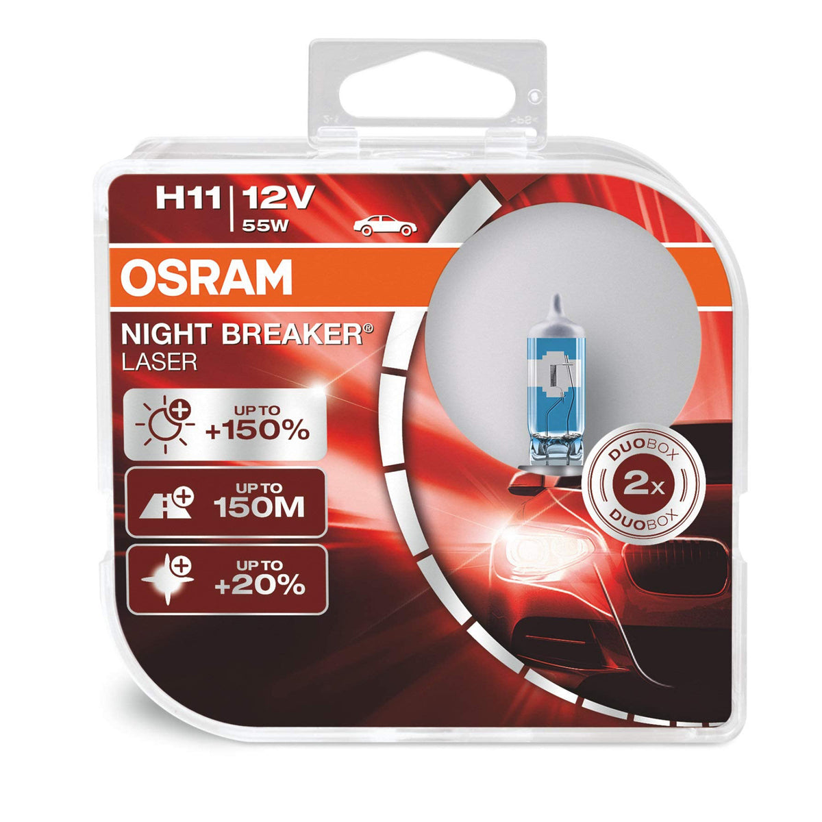 FOCO H11 NIGHT BREAKER LASER 55W 12V - 64211NL-HCB