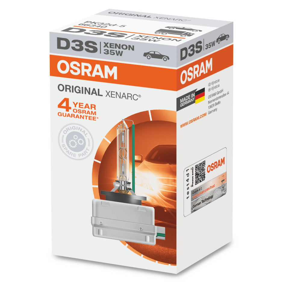 FOCO D3S XENARC 35W 85V OSRAM UNIDAD - 66340