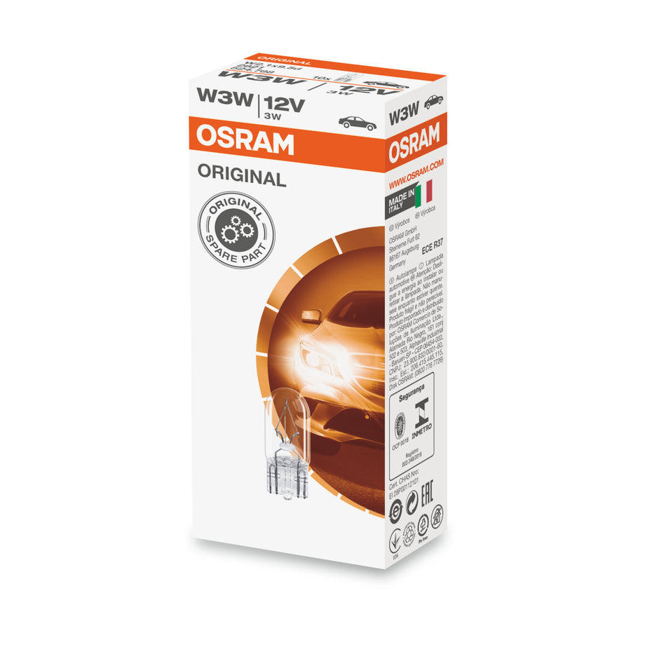 FOCO T10 12V 3W OSRAM -UNIDAD - 2821