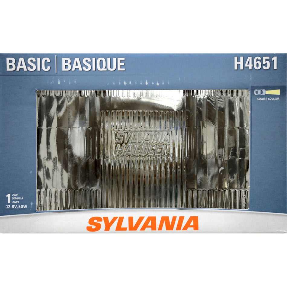 SILVIN HALOGENO CUADRADO 12V SYLVANIA H4651