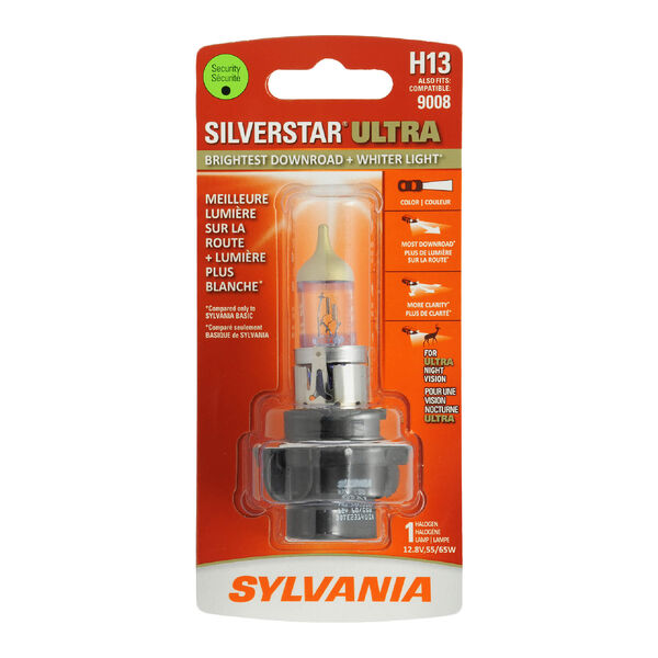 FOCO H13 12V 55/65W SYLVANIA SILVERSTAR ULTRA - 9008SU