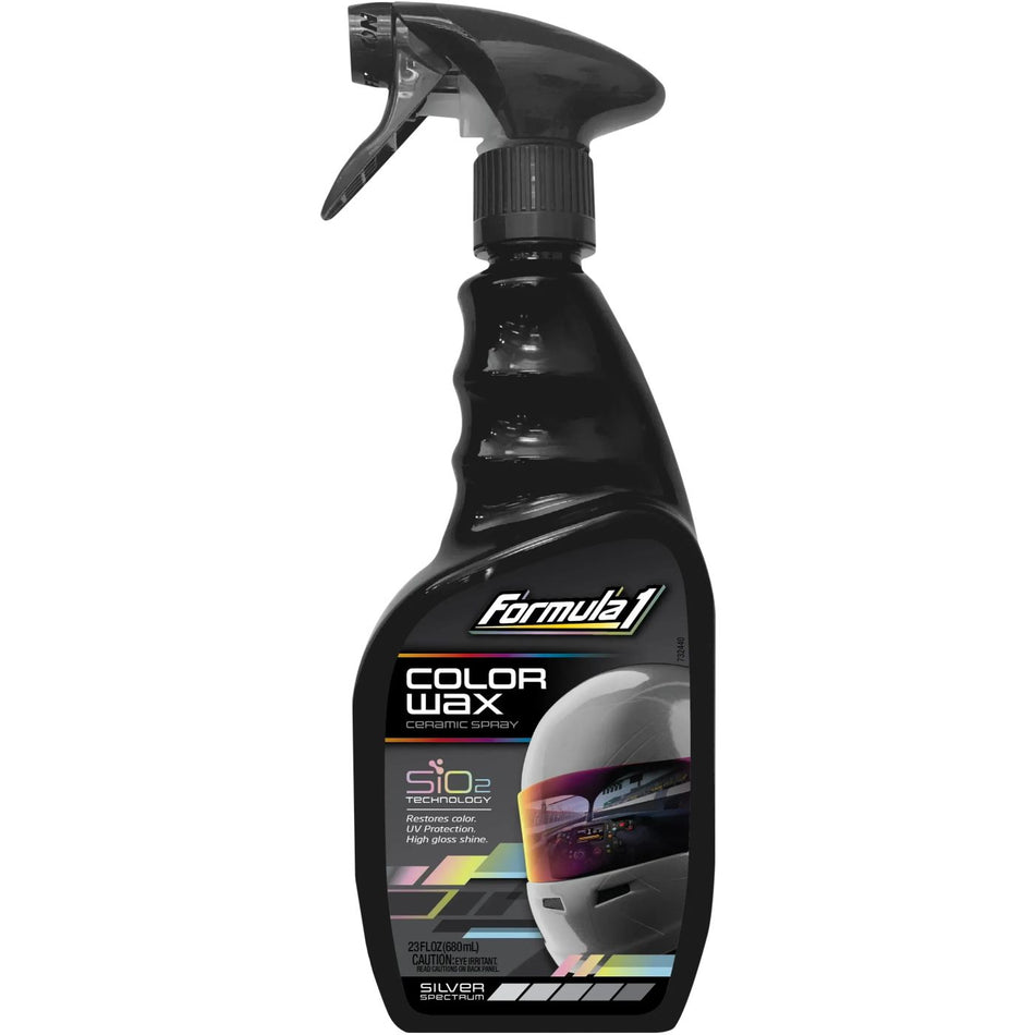 CERA EN SPRAY CERAMICA GAMA PLATEADO 23OZ FORMULA 1