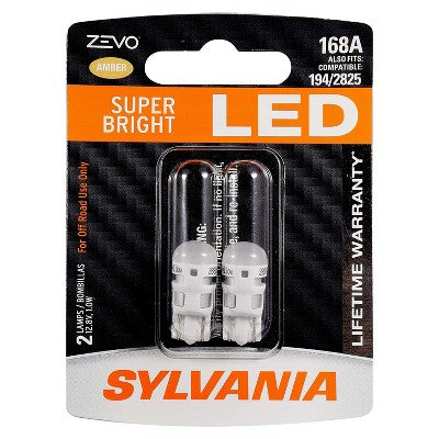 FOCO T10 LED SYLVANIA AMBAR PAR - 168A